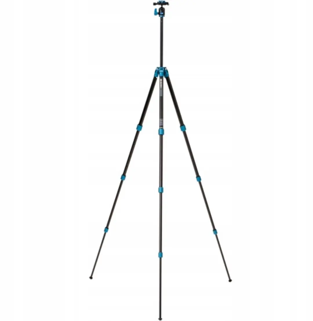 Benro Super Slim TSSL08CN00P Statief - 4 Secties - Zwart/Blauw - afbeelding 5 van 6