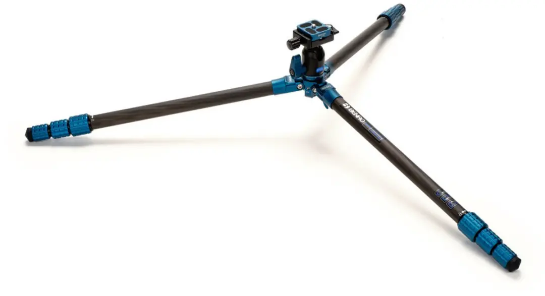 Benro Super Slim TSSL08CN00P Statief - 4 Secties - Zwart/Blauw - afbeelding 3 van 6