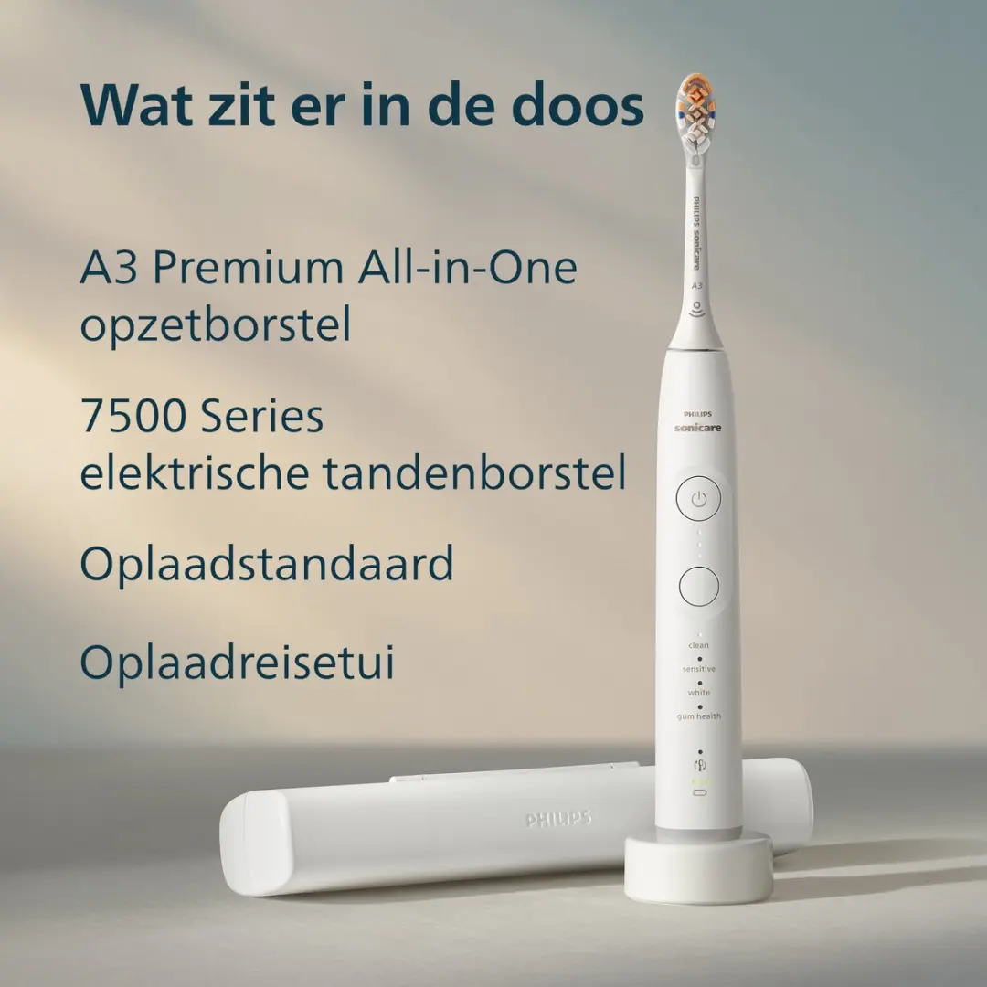 Philips Sonicare 7500 Series HX7420/12 Elektrische Tandenborstel - Wit