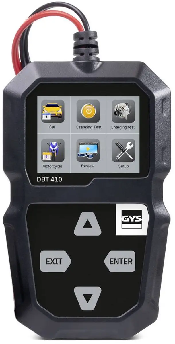 Gys DBT410 Batterijtester - 6V/12V START/STOP