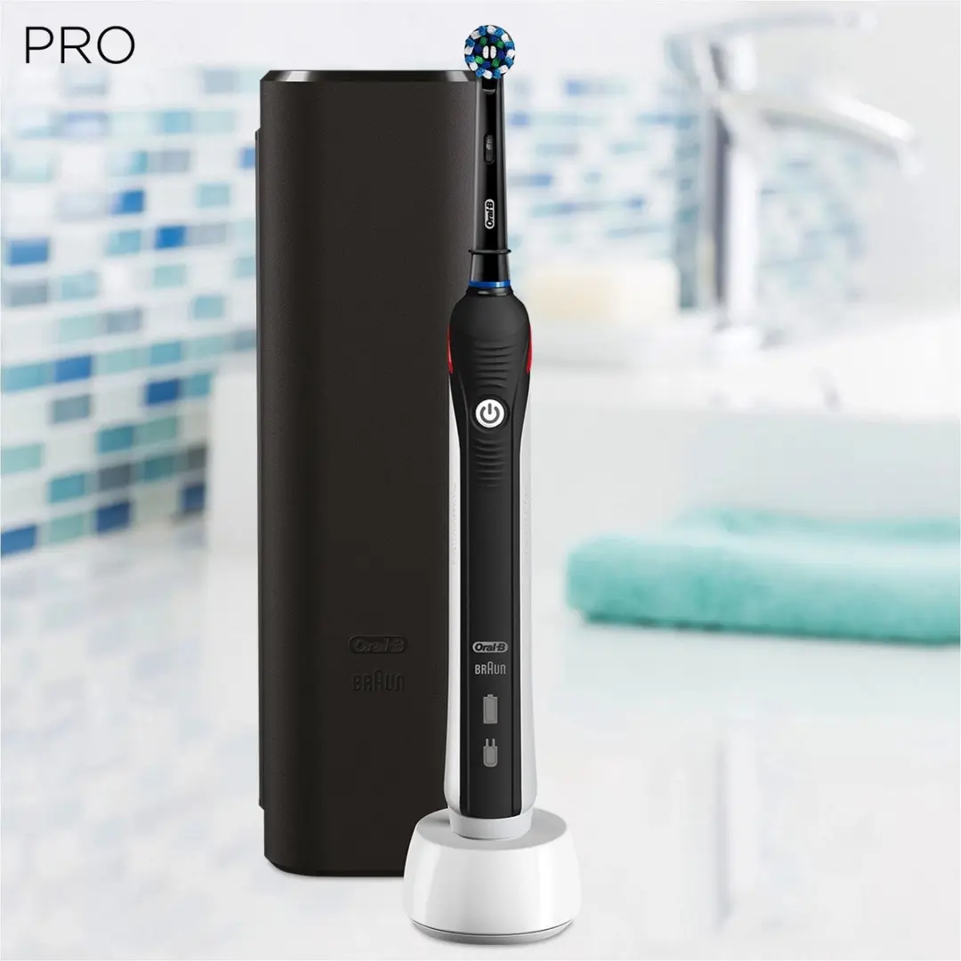Oral-B Clean & Protect Roterende Tandenborstel - Zwart