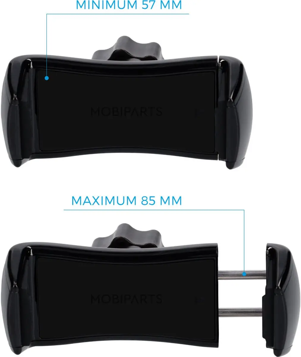 Mobiparts Universal Vent Holder V3 - Zwart