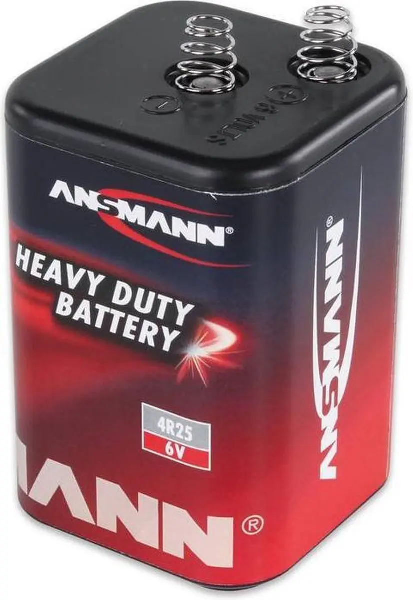 Ansmann 4R25 Zink-kool Batterij 6V 9000mAh