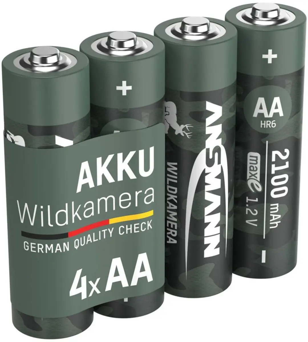 Ansmann 1322-0026 AA Oplaadbare Batterij 2100mAh - 4 Stuks