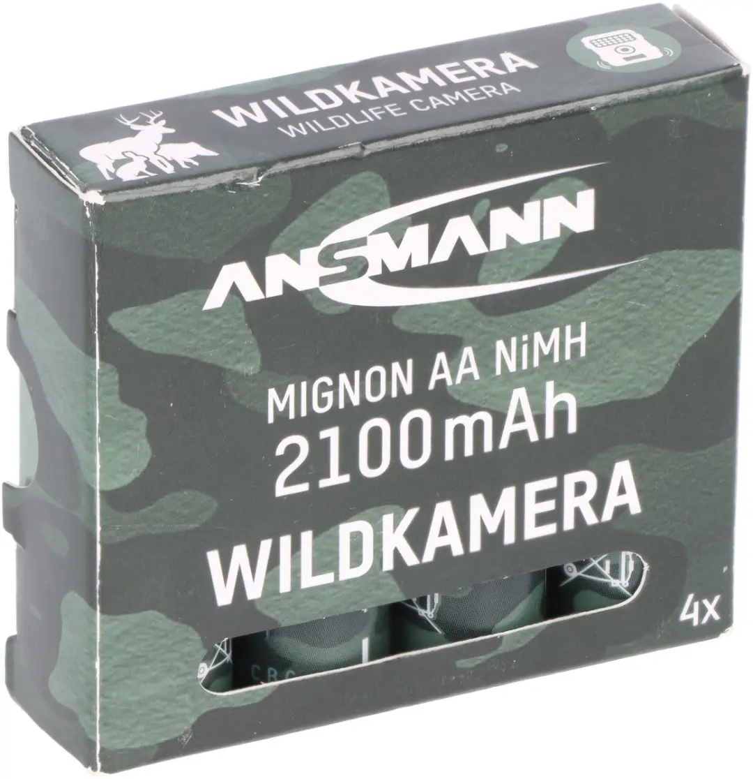 Ansmann 1322-0026 AA Oplaadbare Batterij 2100mAh - 4 Stuks