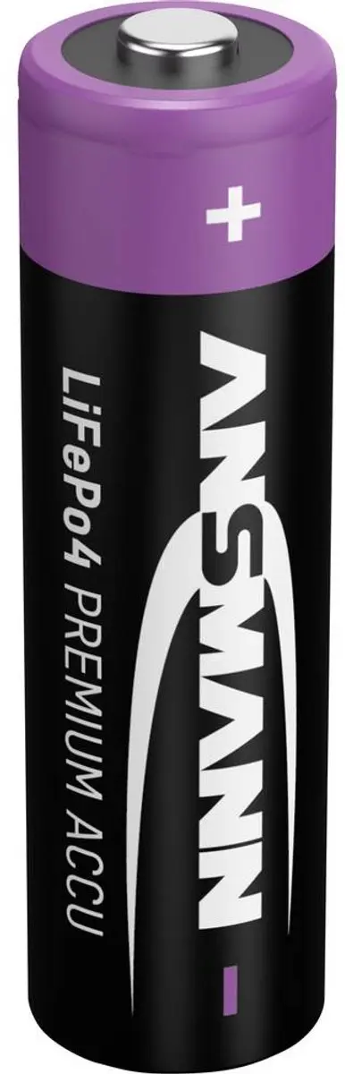 Ansmann LiFePO4 AA 500mAh Oplaadbare Batterij