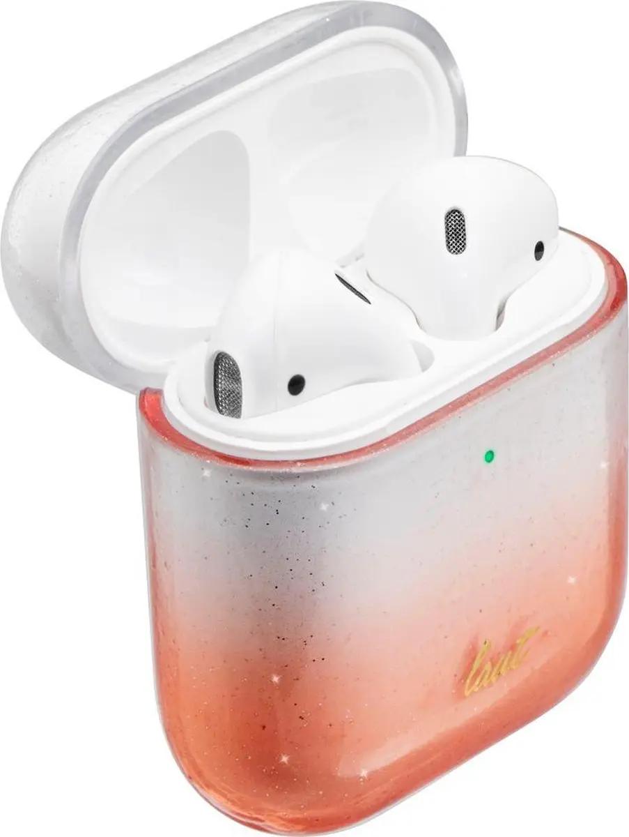 Laut Ombre Sparkle AirPods Peach