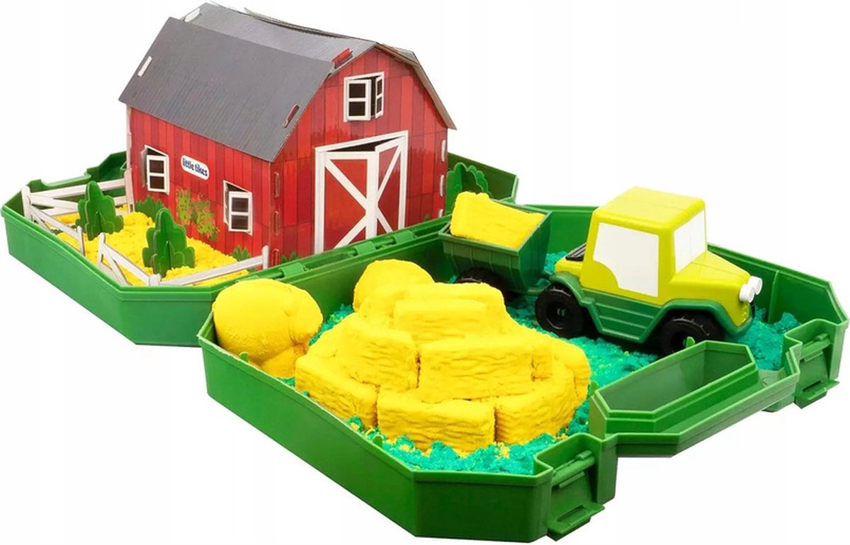 Little Tikes Farm Set Koffer zand 900g. + accessoires