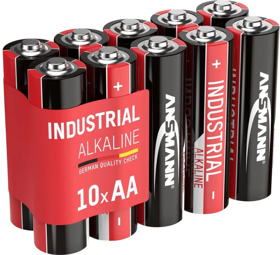 Ansmann Industrial AA Alkaline Batterij - 10 Stuks