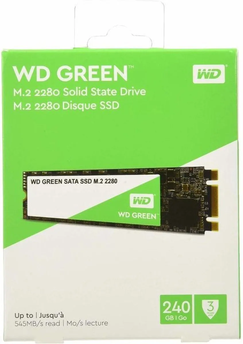 Western Digital Green WDS240G2G0B M.2 SSD - 240GB