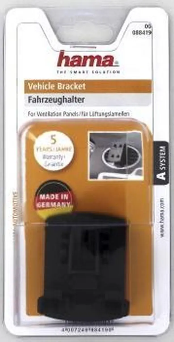 Hama Luchtroosterhouder - Zwart