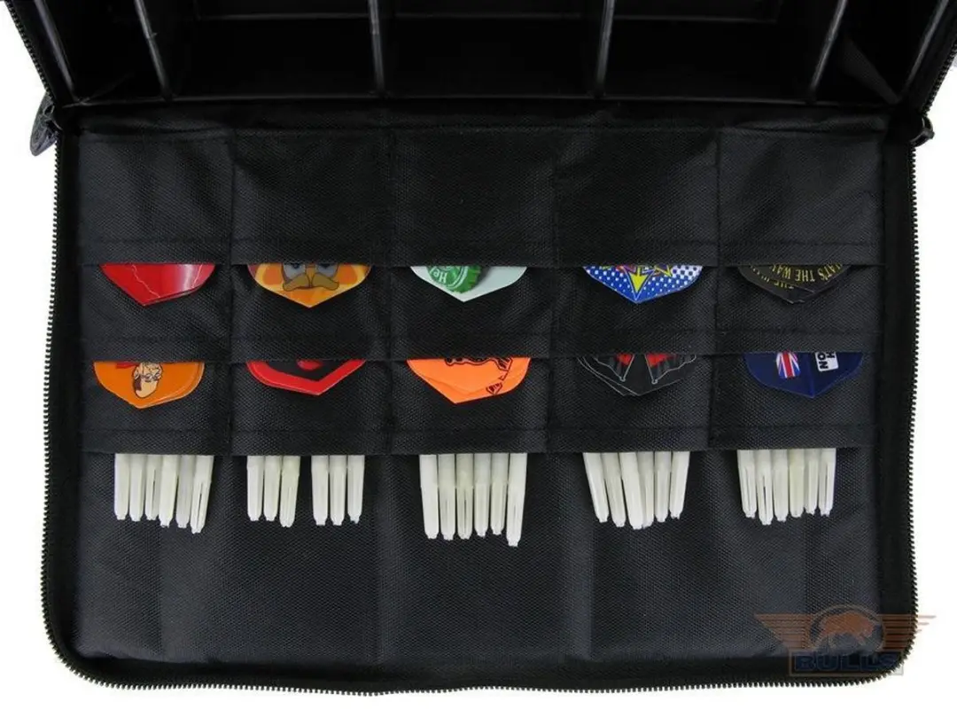 Bulls Master Dartmap Carbon Style - Zwart - afbeelding 2 van 5