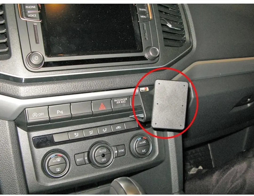 Brodit ProClip Angled Mount Volkswagen Amarok 2017-2023 - Zwart