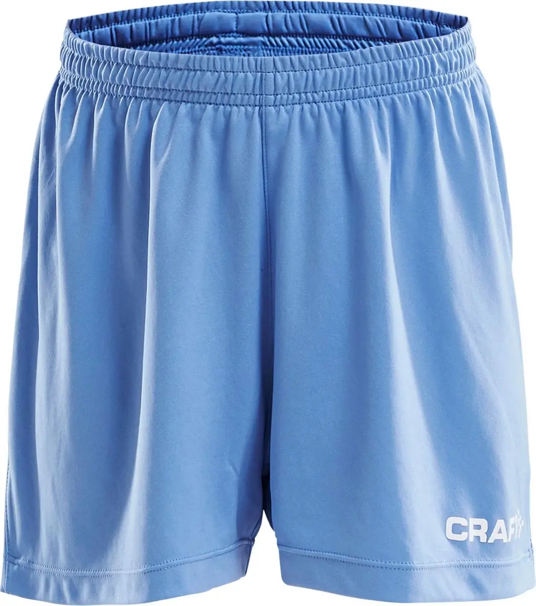 Craft Squad Short Junior 122 - Unisex - Blauw/Wit