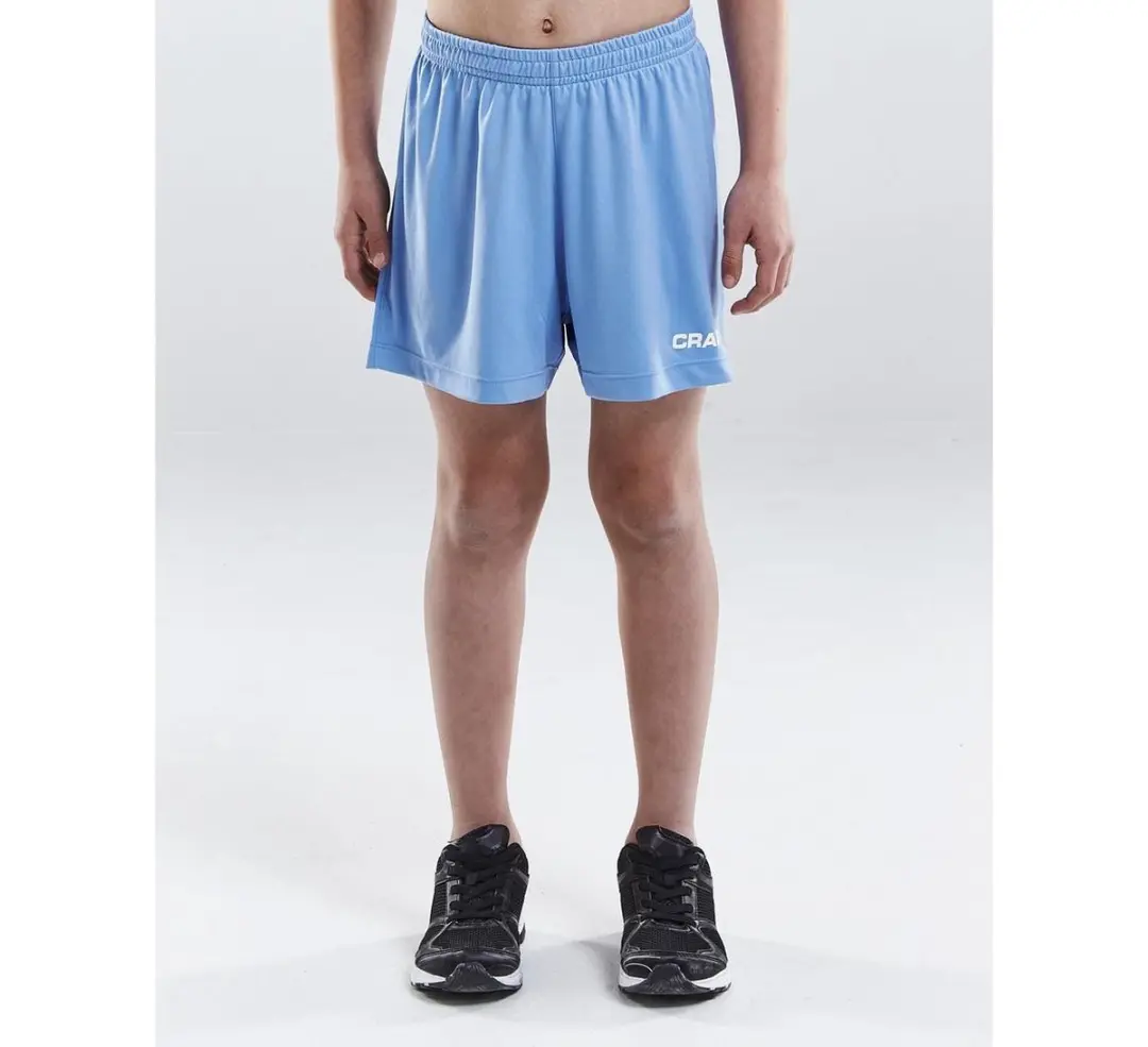 Craft Squad Short Junior 122 - Unisex - Blauw/Wit