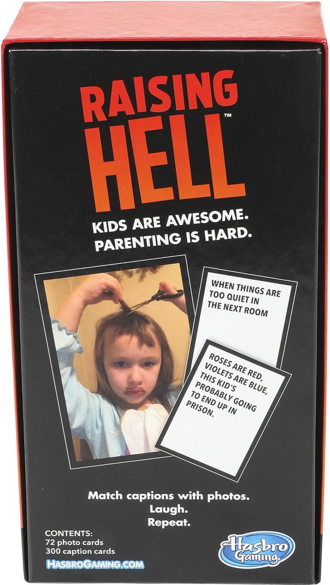 Hasbro - Raising Hell - kaartspel - party spel