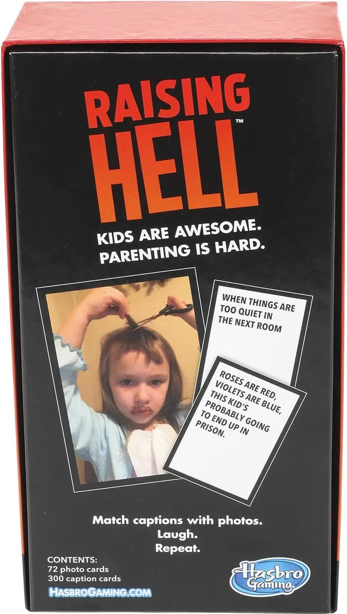 Hasbro Raising Hell Party Kaartspel - 3-10 Spelers