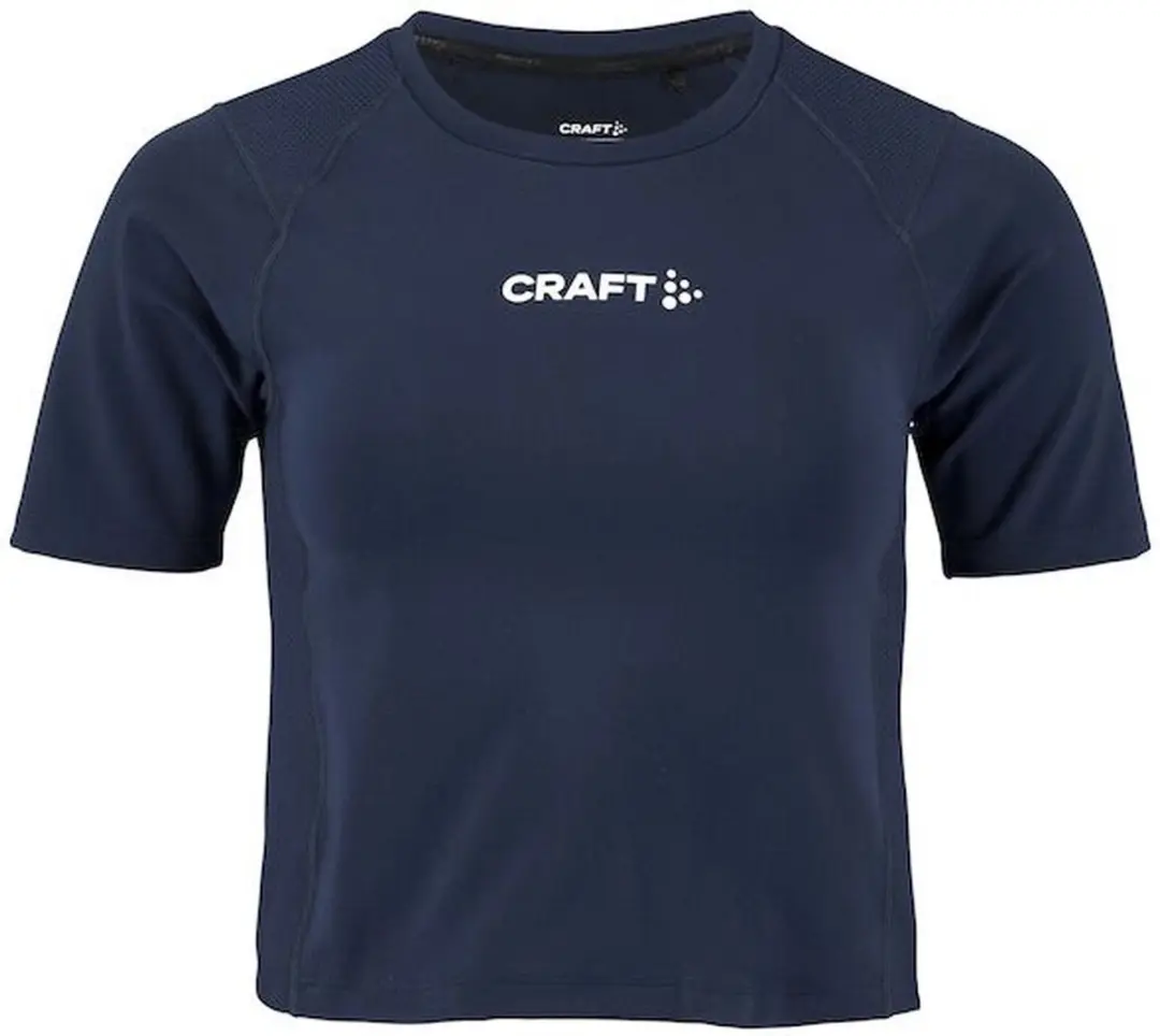 Craft Rush 2.0 Crop Top Dames - Marine - XXL