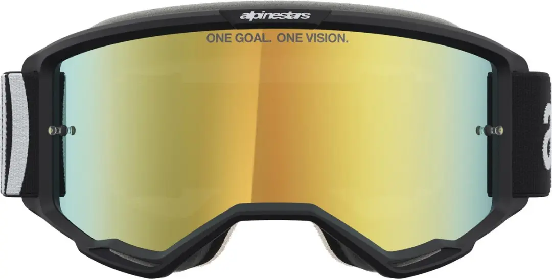 Alpinestars Vision 5 Hone Motocrossbril - Zwart/Wit