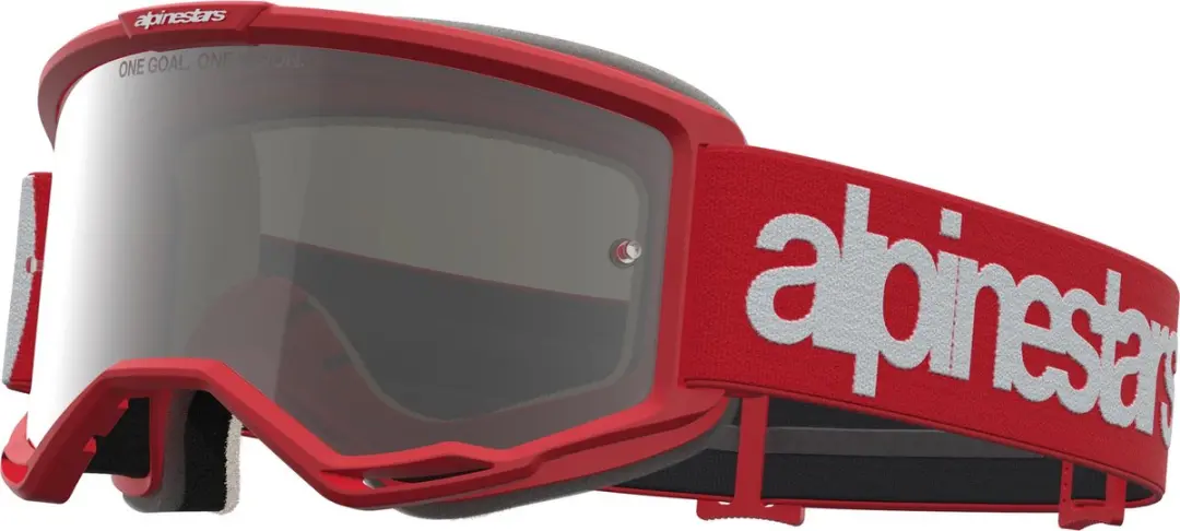 Alpinestars Vision 5 Hone Motocrossbril - Zwart/Wit