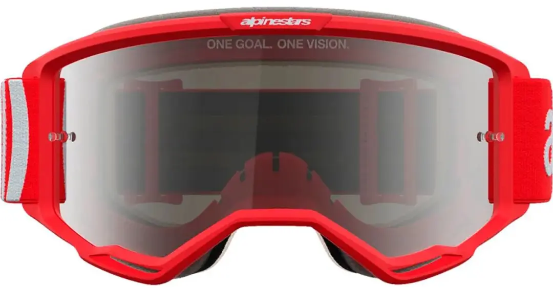 Alpinestars Vision 5 Hone Motocrossbril - Zwart/Wit - afbeelding 6 van 6