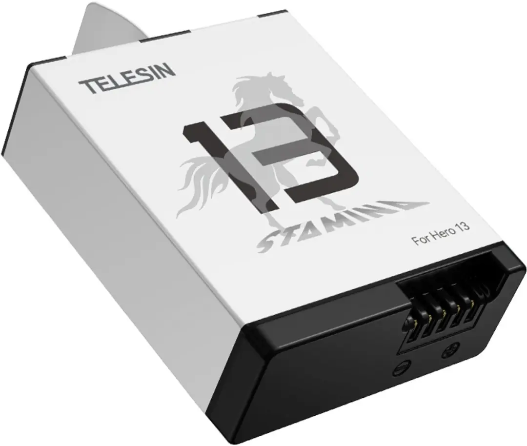 Telesin Oplaadbare Batterij GoPro Hero 13 1950mAh - Wit - afbeelding 6 van 6