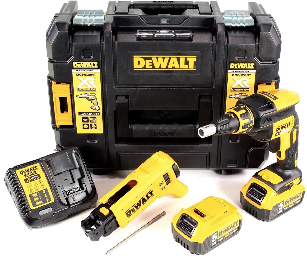 DeWalt DCF 620 P2K Accu-Schroevendraaier 18V - 30Nm - 2x 5,0Ah - afbeelding 2 van 5