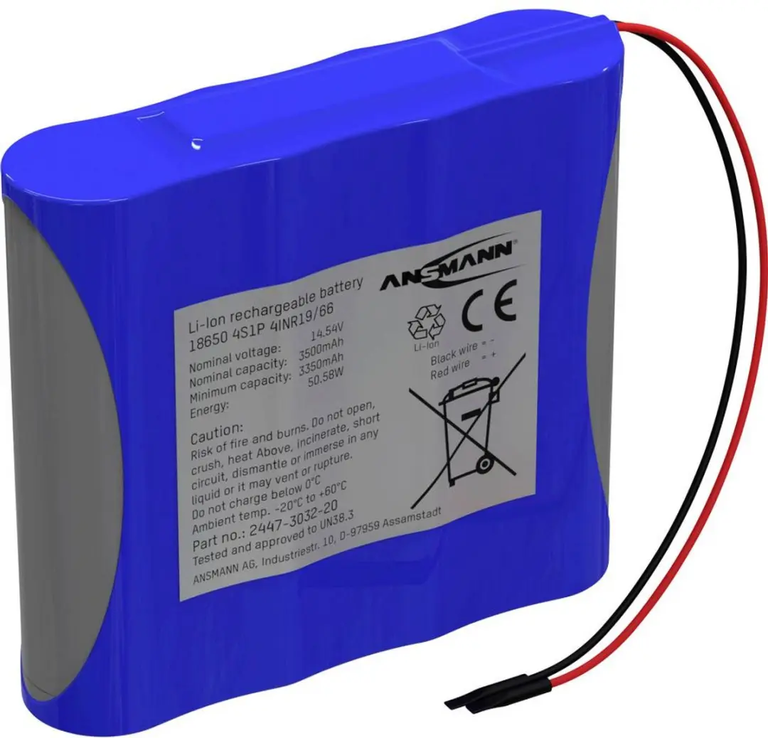 Ansmann 4S1P Accupack 14.5V 3500mAh