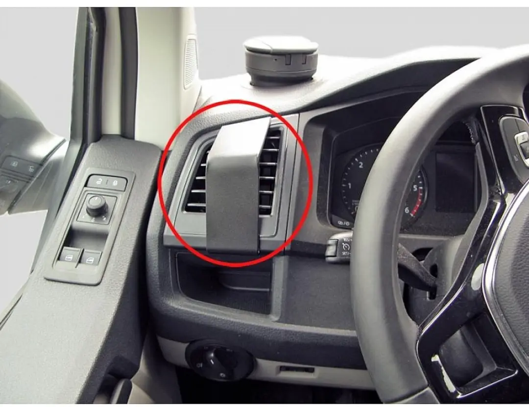 Brodit ProClip VW T5/Pick-up/Caravelle 2016-2020 Left Mount - Zwart