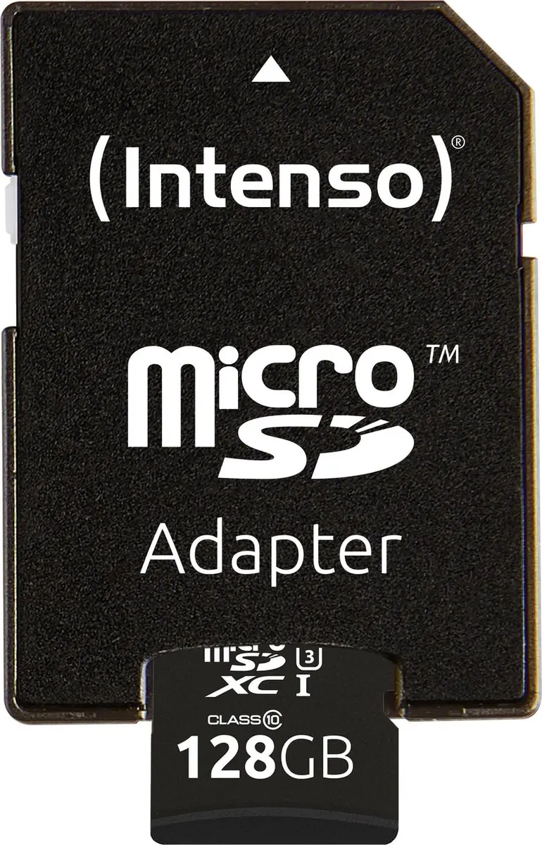 Intenso Micro SD Kaart 128GB UHS-I U3 V30 - Class 10