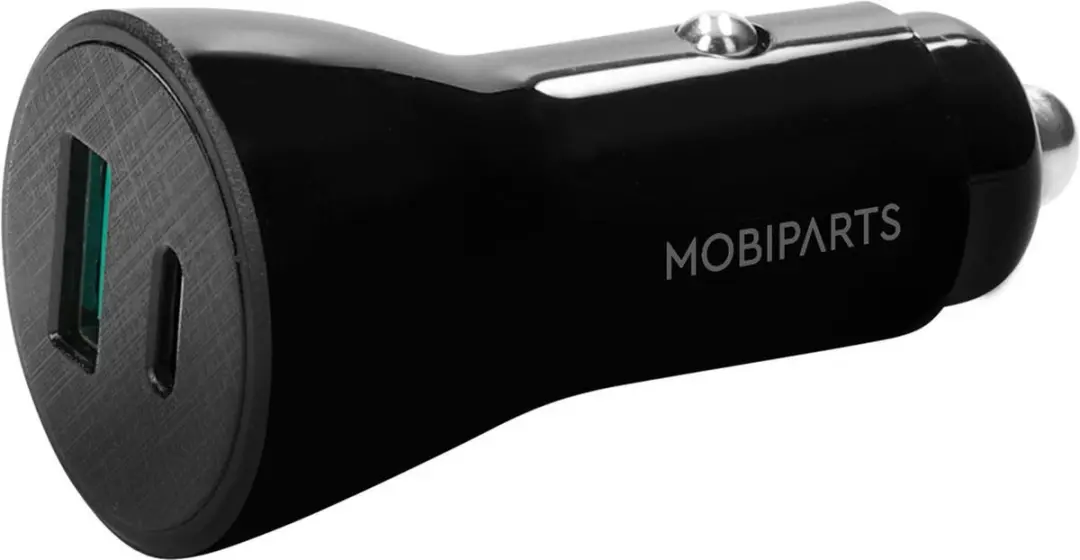 Mobiparts MP-122527 Car Charger 2x30W PD - Zwart
