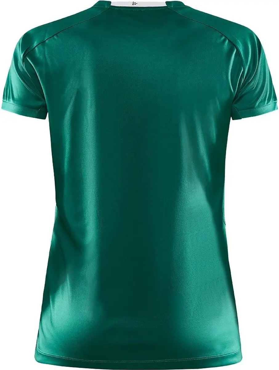 Craft Progress 2.0 Stripe Shirt Dames - XL - Groen/Wit