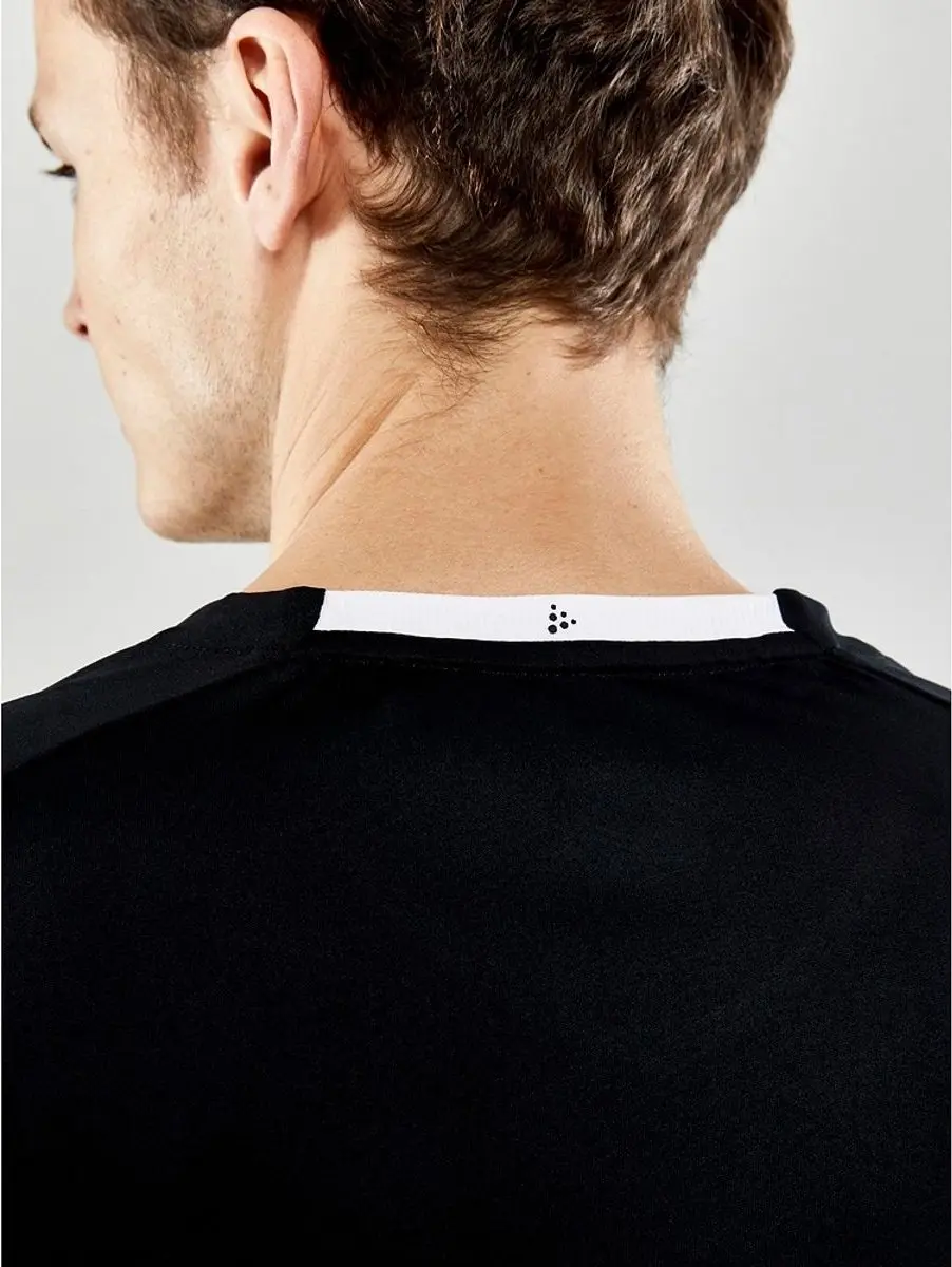 Craft Progress 2.0 Stripe Shirt Heren - Zwart/Groen L