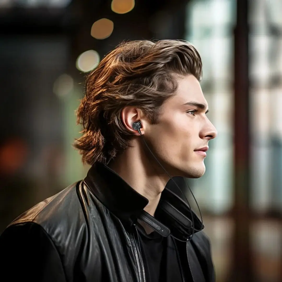 Hoco ES70 Bluetooth Oordopjes - 80 Uur - Zwart