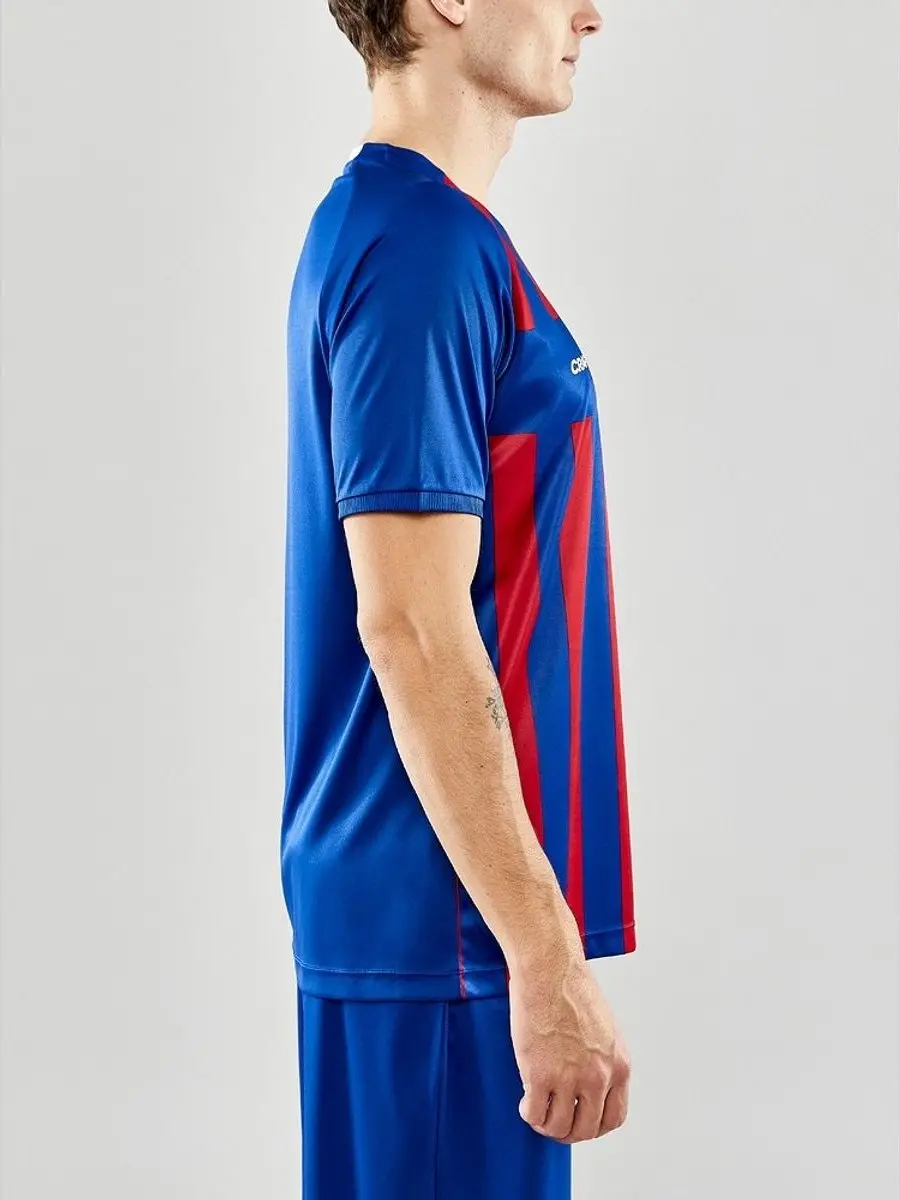 Craft Progress 2.0 Stripe Shirt Heren - Royal - XS