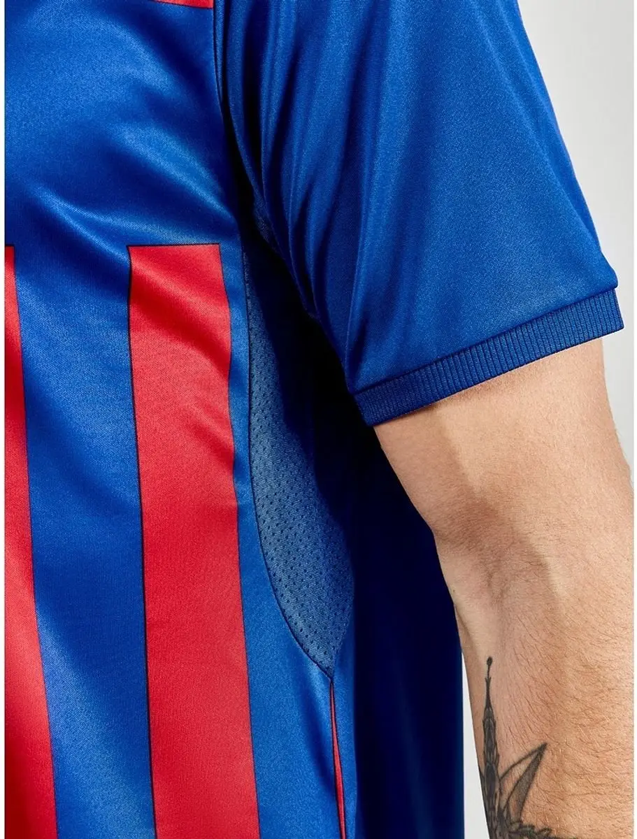 Craft Progress 2.0 Stripe Shirt Heren - Royal - XS