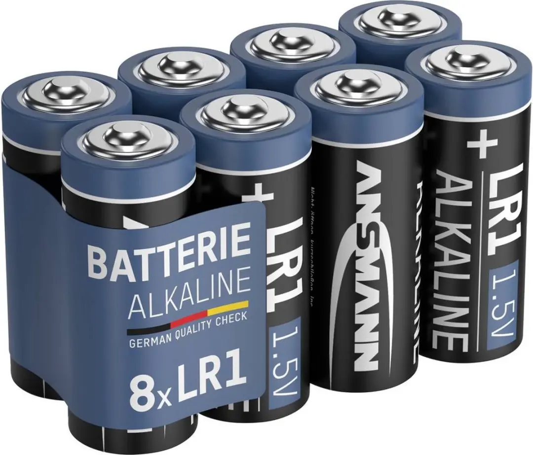 Ansmann LR1 Alkaline Batterij - 8 Stuks