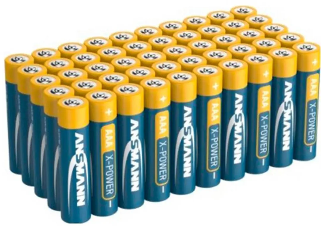 Ansmann X-Power AAA Alkaline Batterijen - 50 Stuks