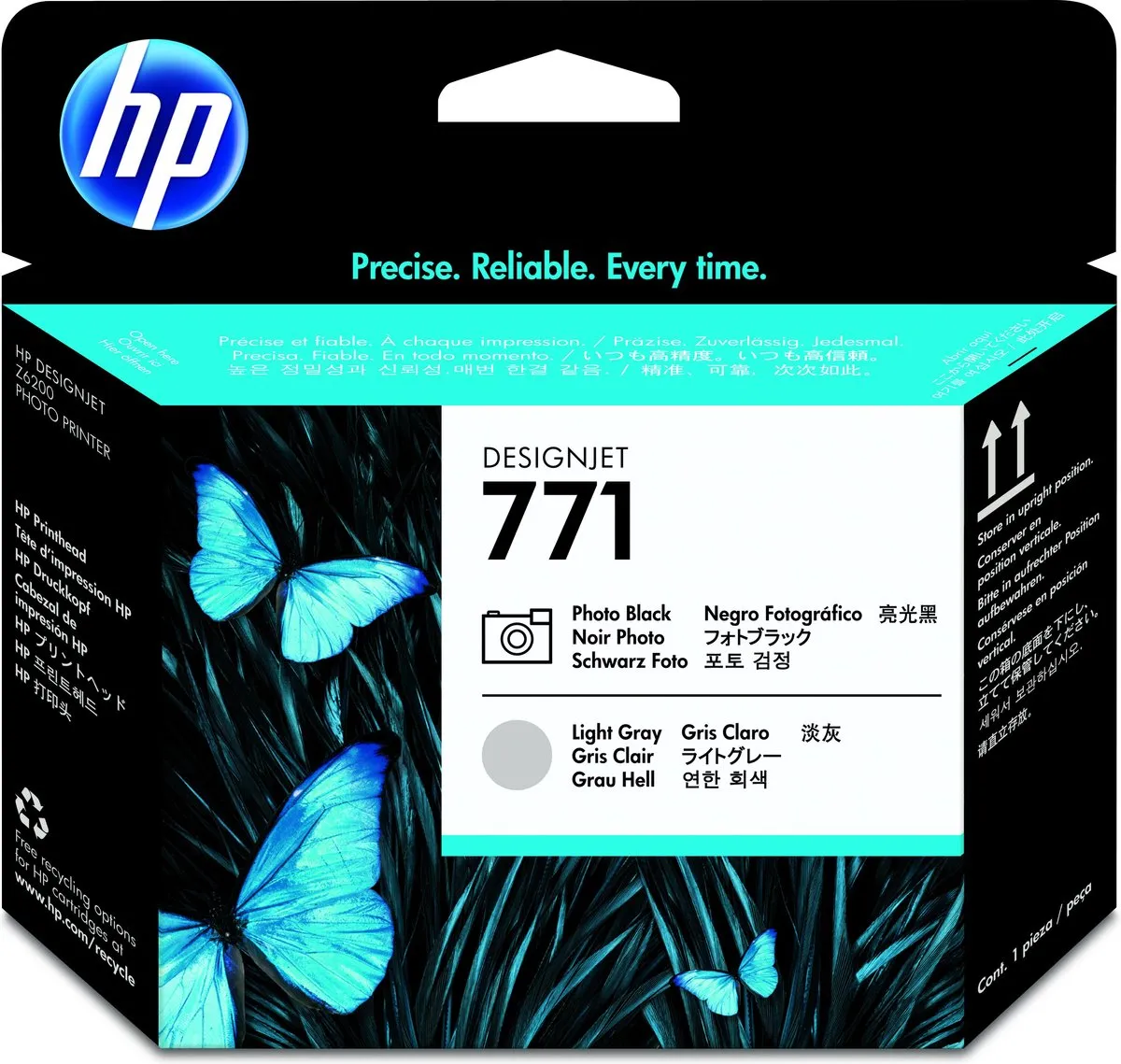 HP CE020A Inktcartridge Zwart