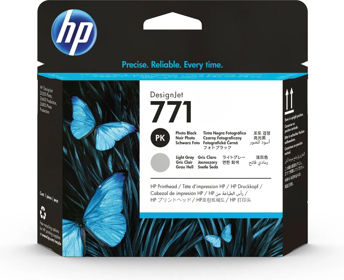 HP CE020A Inktcartridge Zwart