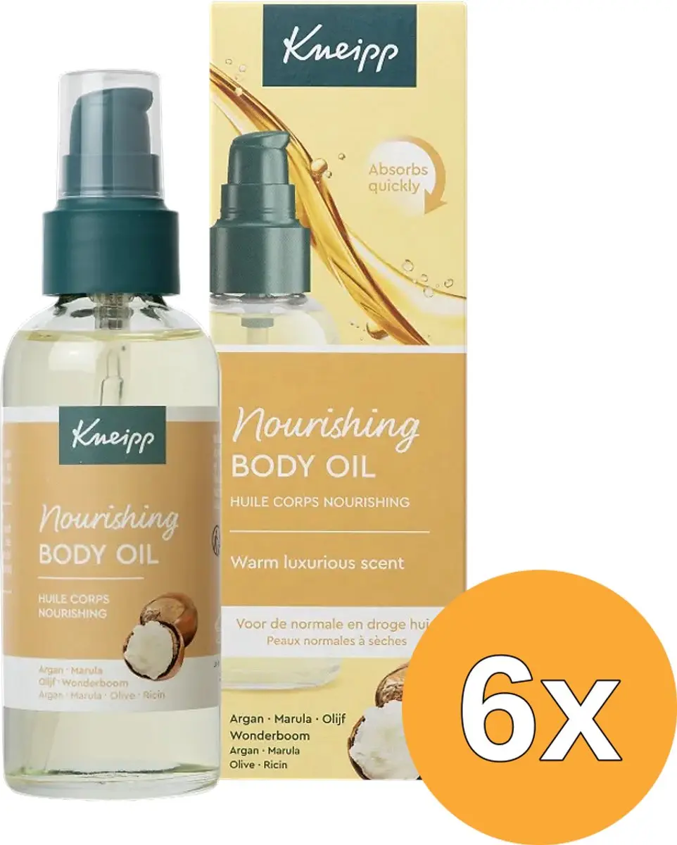 Kneipp Body Oil Beauty Secret 6x100ml