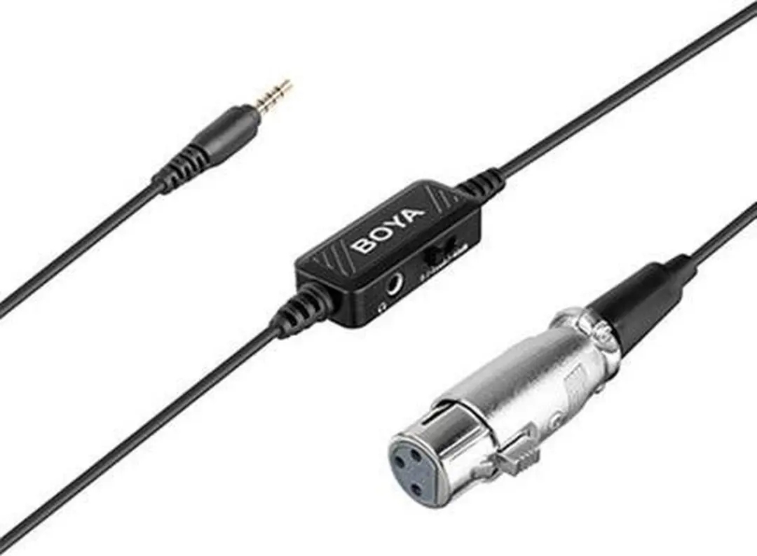 Boya BY-BCA6 Lavalier Microfoon - Zwart