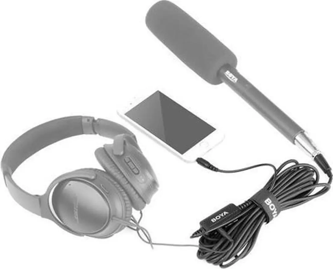 Boya BY-BCA6 Lavalier Microfoon - Zwart