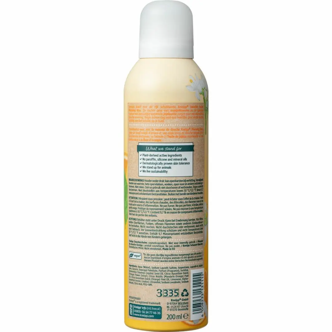 Kneipp Morning Kiss Douche Foam 200ml
