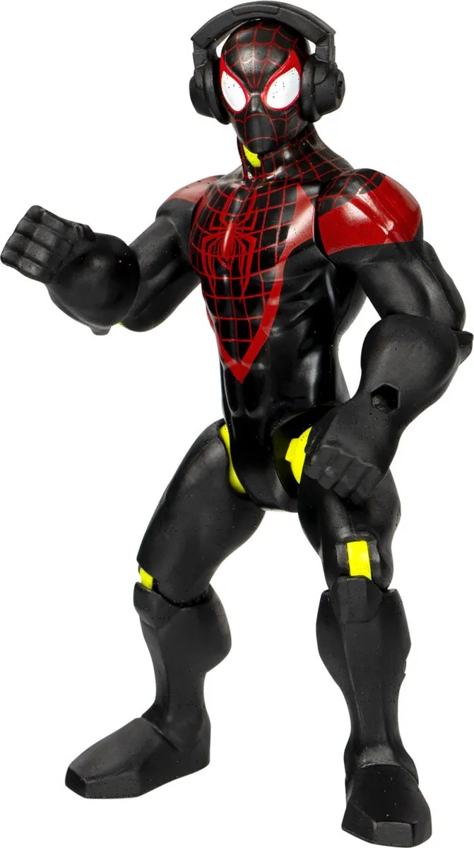 Hasbro Spiderman Miles Morales Mixmashers Actiefiguur - Multicolor