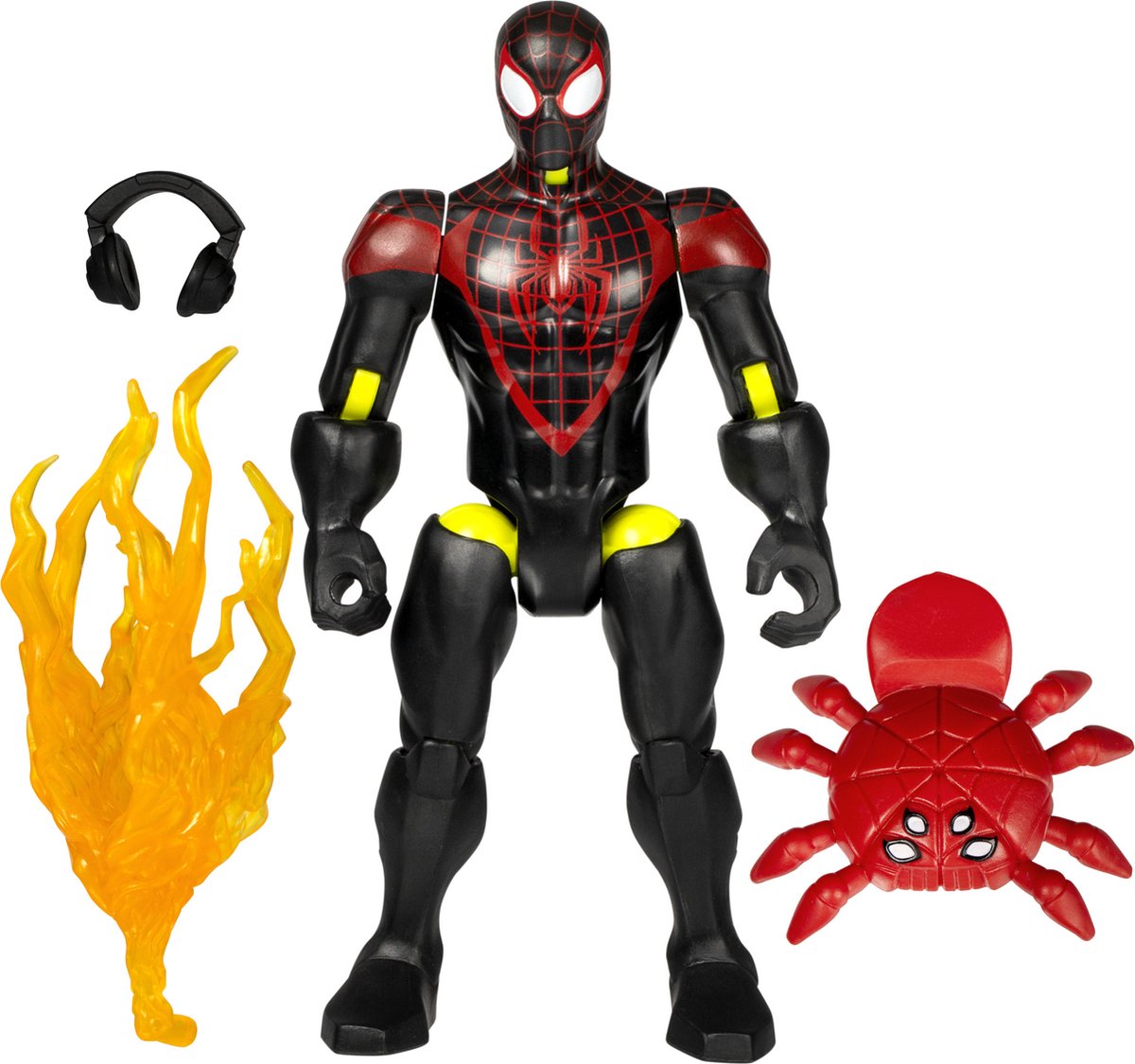 Hasbro Spiderman Miles Morales actiefiguur Mixmashers speelgoed.