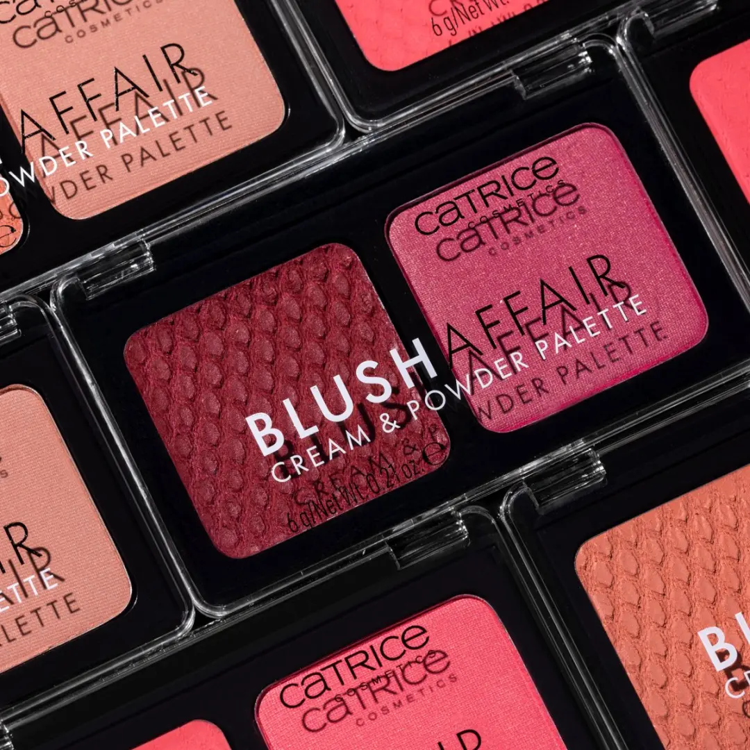 Catrice Blush Affair Cream & Powder Palette 010 Stunning Strawberry