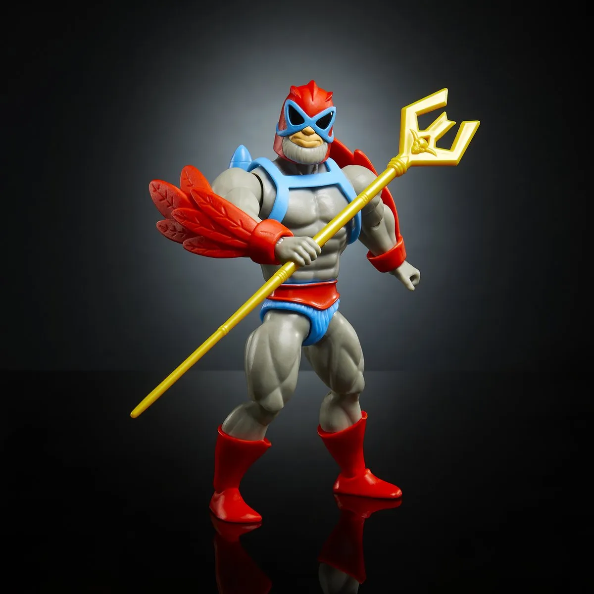 Mattel Masters of the Universe Origins Stratos Action Figuur - 14cm - Multicolor