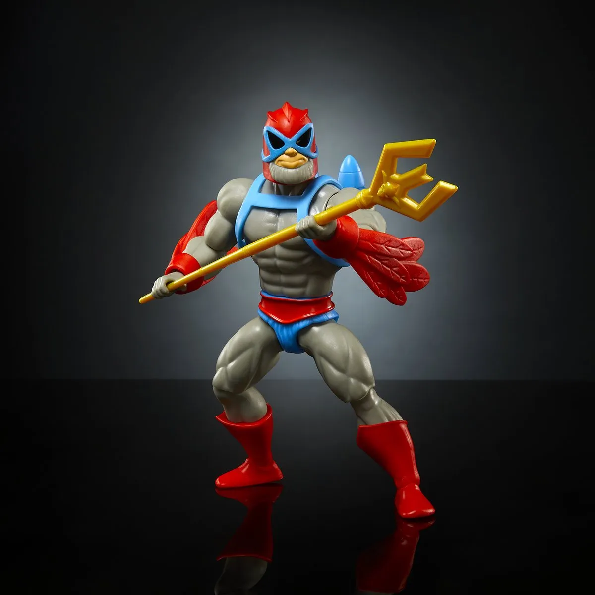 Mattel Masters of the Universe Origins Stratos Action Figuur - 14cm - Multicolor