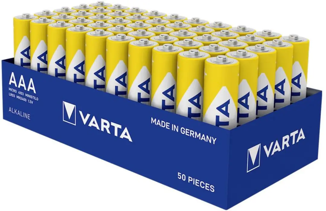 Varta ENERGY AAA Alkaline Batterijen - 50 Stuks